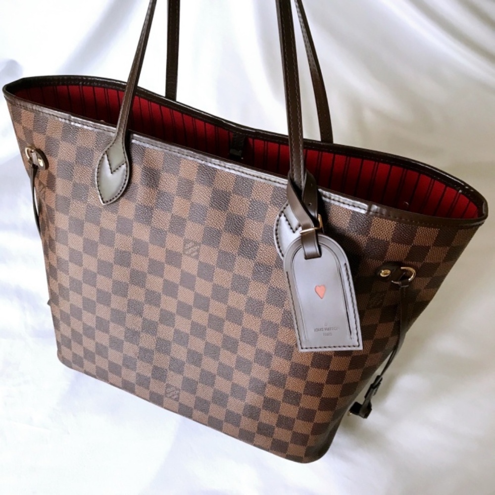 Louis Vuitton Neverfull MM Damier Ebene Bag in Box - Picture 2 of 7